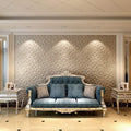 Spear Square 3D Leather Wall Panel