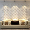 Trapezoid Hexagon 3D Leather Wall Panel