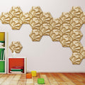 Speck Hexagon 3D Leather Wall Panel