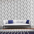 Diamond Tile Hexagon 3D Leather Wall Panel
