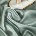 Premium Teal Mulberry Silk Bedding Set