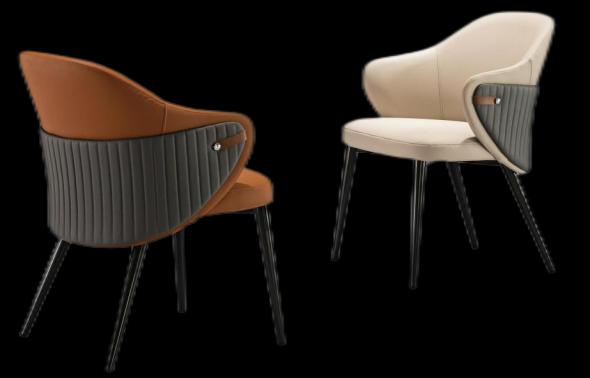 Elena Upholstered Dining Chair - Image 1