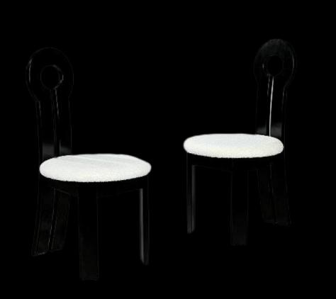 Gaia Vegan Leather Dining Chair - Image 1