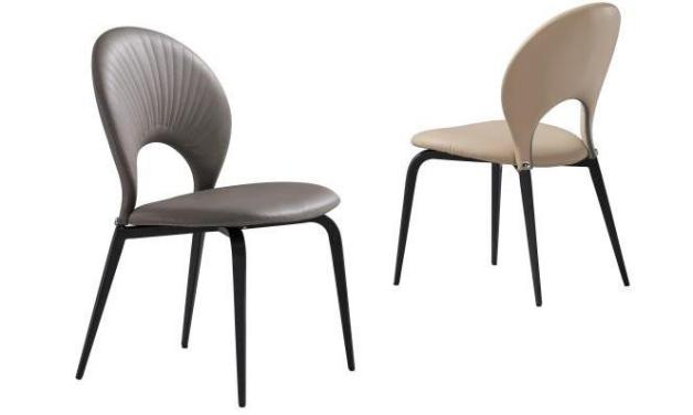 Vera Vegan Leather Dining Chair - Image 1