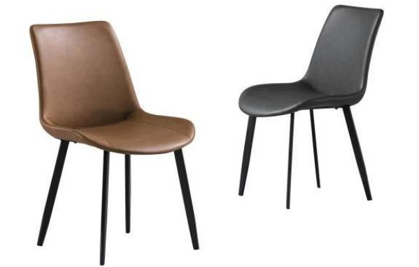 Alba Vegan Leather Dining Chair - Image 1