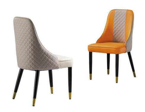 Ines Vegan Leather Dining Chair - Image 1