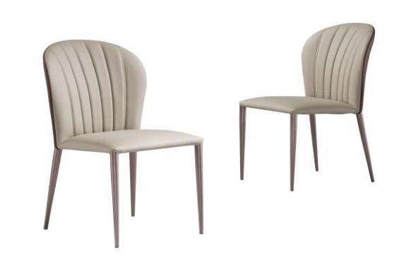 Thea Vegan Leather Dining Chair - Image 1