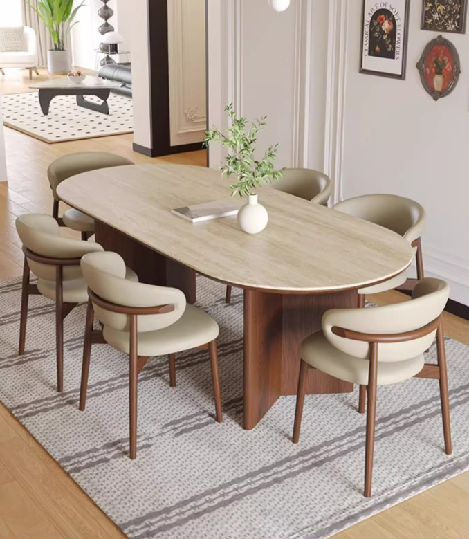 Capri Round Sintered Stone Dining Table - Image 2
