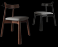Naomi Vegan Leather Dining Chair - Image 1
