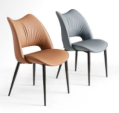 Rosa Vegan Leather Dining Chair - Image 1