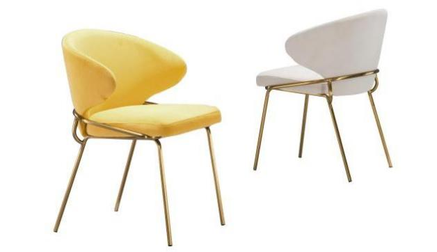Zoe Performance Fabric Dining Chair - Image 1