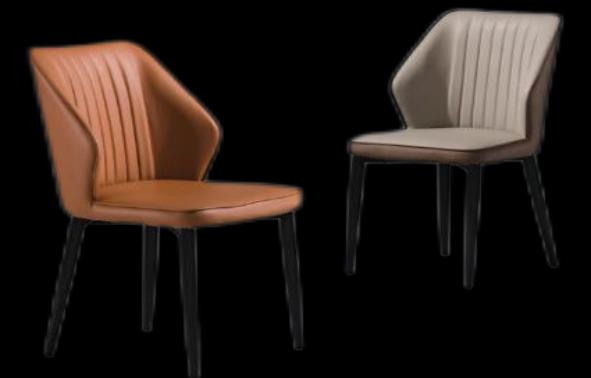 Yara Vegan Leather Dining Chair - Image 1