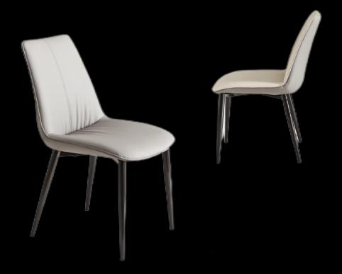 Nina Vegan Leather Dining Chair - Image 1