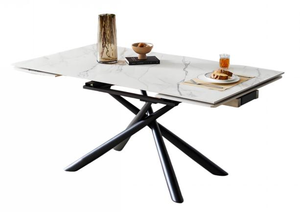 Bibbiena Extendable Sintered Stone Dining Table - Image 1