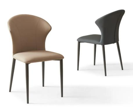 Suki Full Grain Leather Dining Chair - Image 2