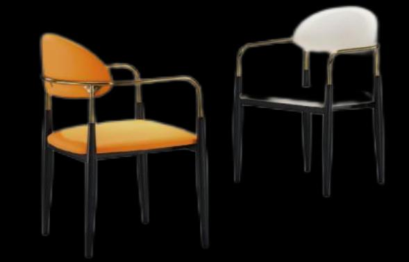 Vita Vegan Leather Dining Chair - Image 1