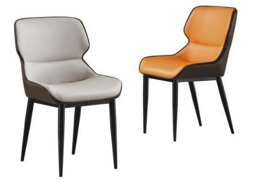 Maya Vegan Leather Dining Chair - Image 1
