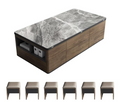 Modena Extendable Sintered Stone Dining Table - Image 29
