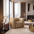 Cote Textured Fabric Sofa II