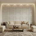 Hyde Modern Grooved Wall Panel
