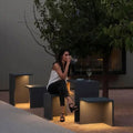 Block Lane Outdoor Solar Light