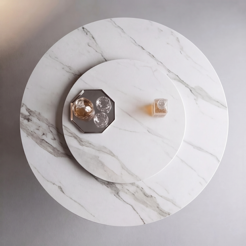 Gubbio Round Sintered Stone Dining Table