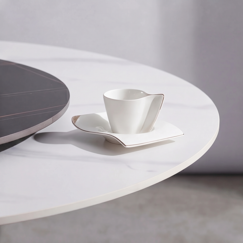 Radda Round Sintered Stone Dining Table
