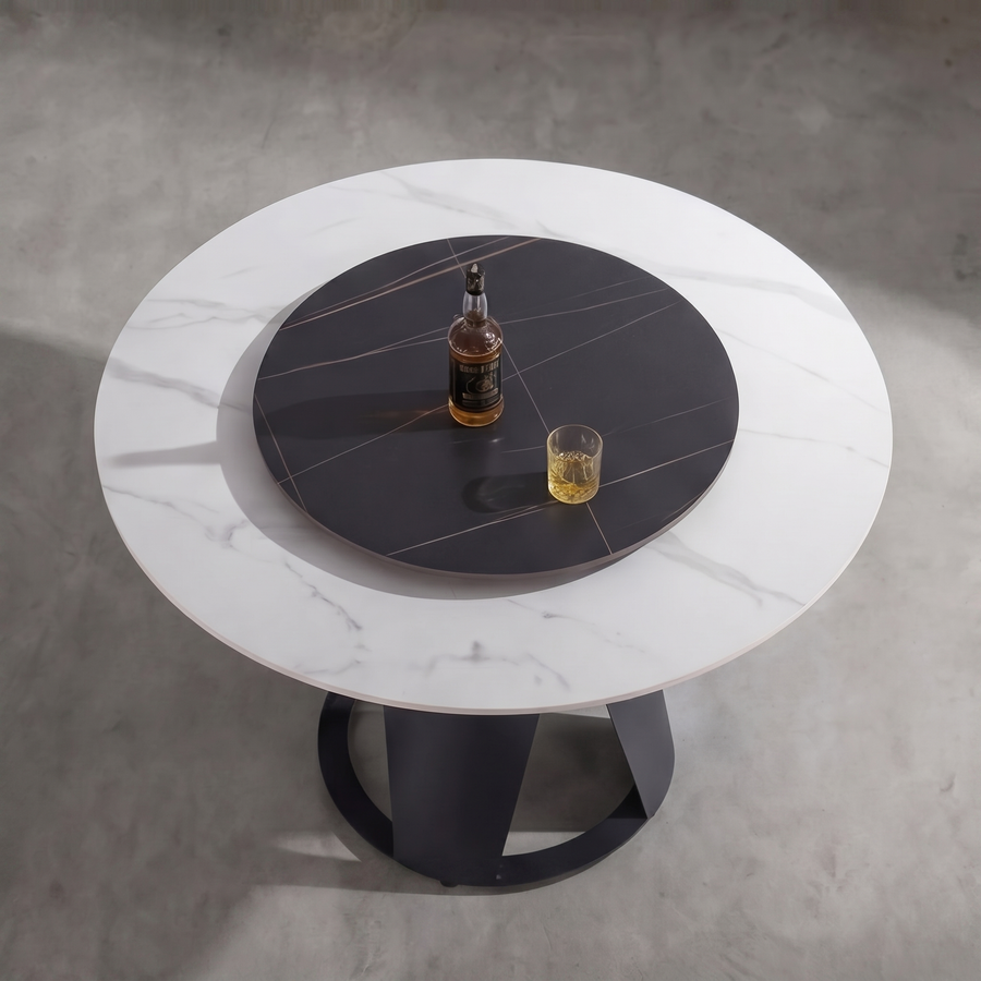 Fiesole Round Sintered Stone Dining Table