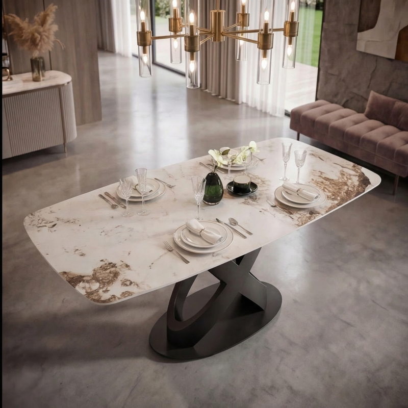 Sovana Sintered Stone Dining Table