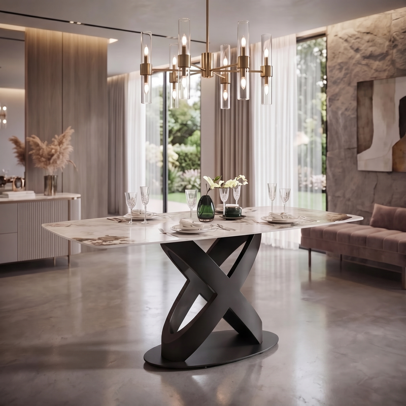 Sovana Sintered Stone Dining Table