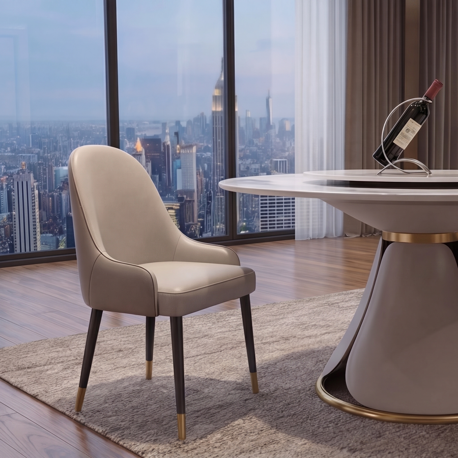 Montisi Round Sintered Stone Dining Table