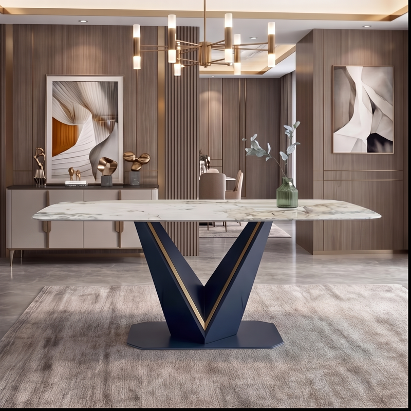 Poppi Sintered Stone Dining Table