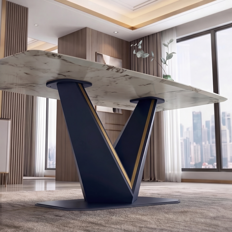 Poppi Sintered Stone Dining Table