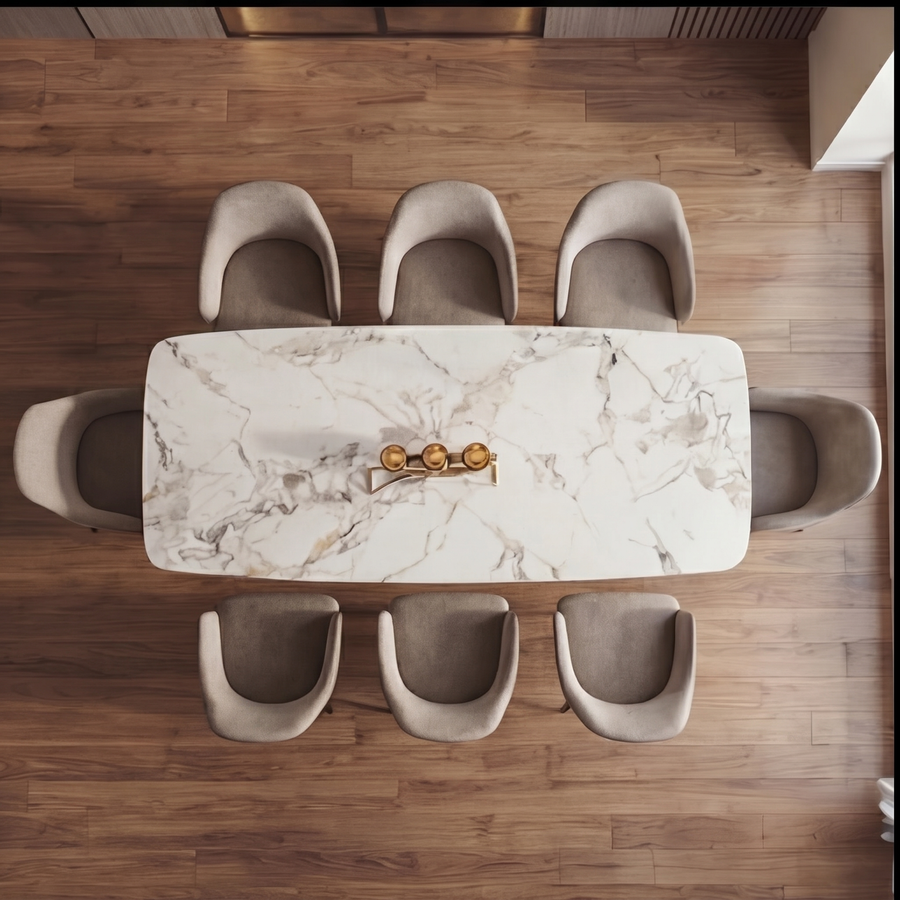 Belluno Sintered Stone Dining Table