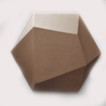 Trapezoid Hexagon 3D Leather Wall Panel