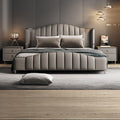 Royal Industrial Upholstered Bed Frame