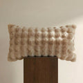 Rabbit Faux-Fur Pillow