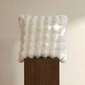 Rabbit Faux-Fur Pillow