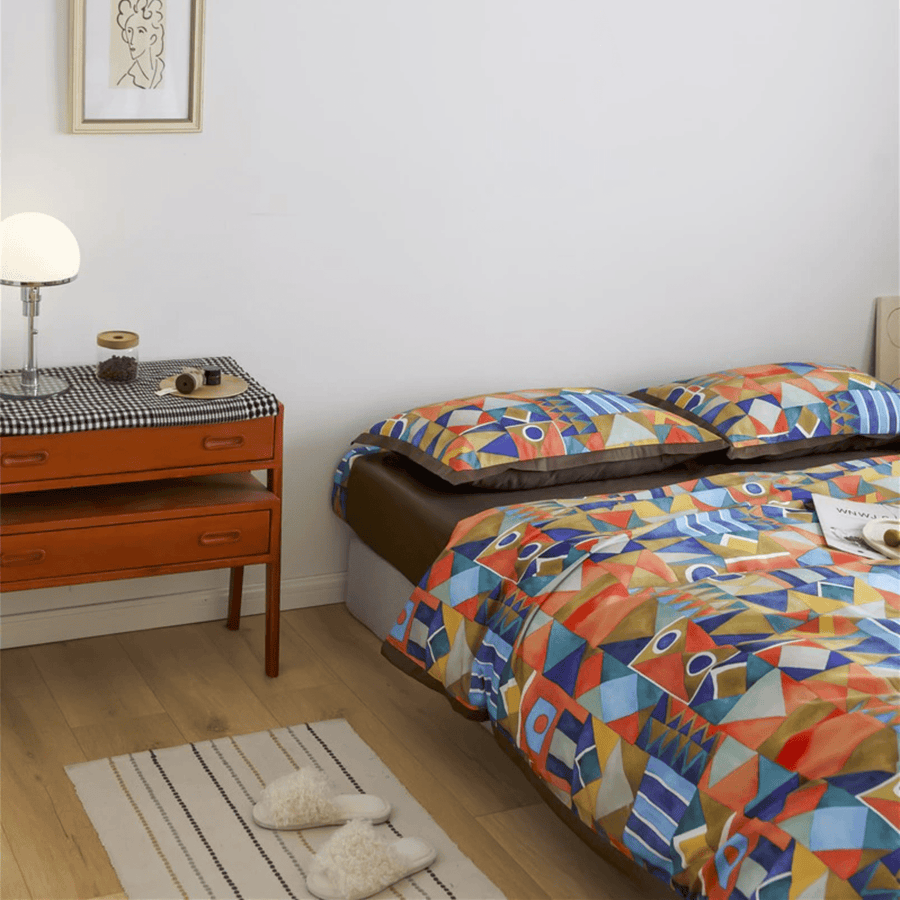 Shapes and Colors Duvet Cover Set
