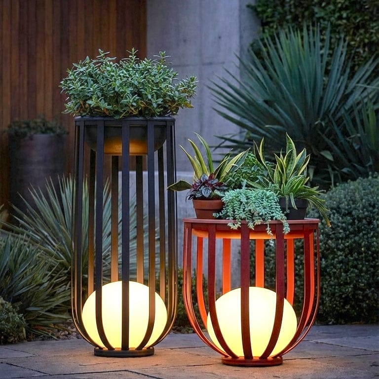 Flower Pot Lamp (Outdoor Solar)