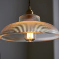 Dolce Vintage Glass Pendant Light