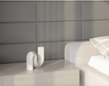 Recta Vera 3D Leather Wall Panel