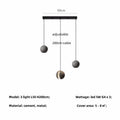Sphered Cement Pendant Light