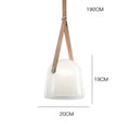 Mona Belt Glass Light