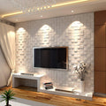 Tetris Square 3D Leather Wall Panel