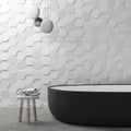 Original Hexagon 3D Leather Wall Panel